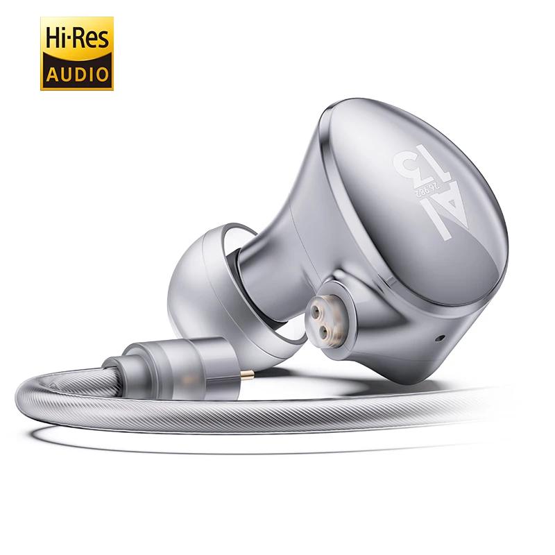 WHIZZER Kylin HE03AL Plus Knowles TWFK-30017 hybride IEMs 1DD + 2BA HiFi écouteurs 5N OFC câble alli