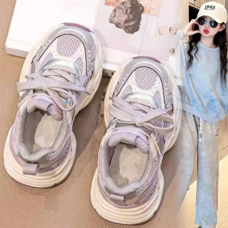 2025 enfants chaussures décontractées pour filles garçons automne nouvelle mode Style coréen fond so