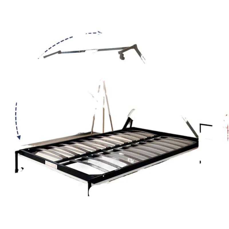 Nouveau lit invisible multifonctionnel pliant simple ménage petit appartement caché double murphy li