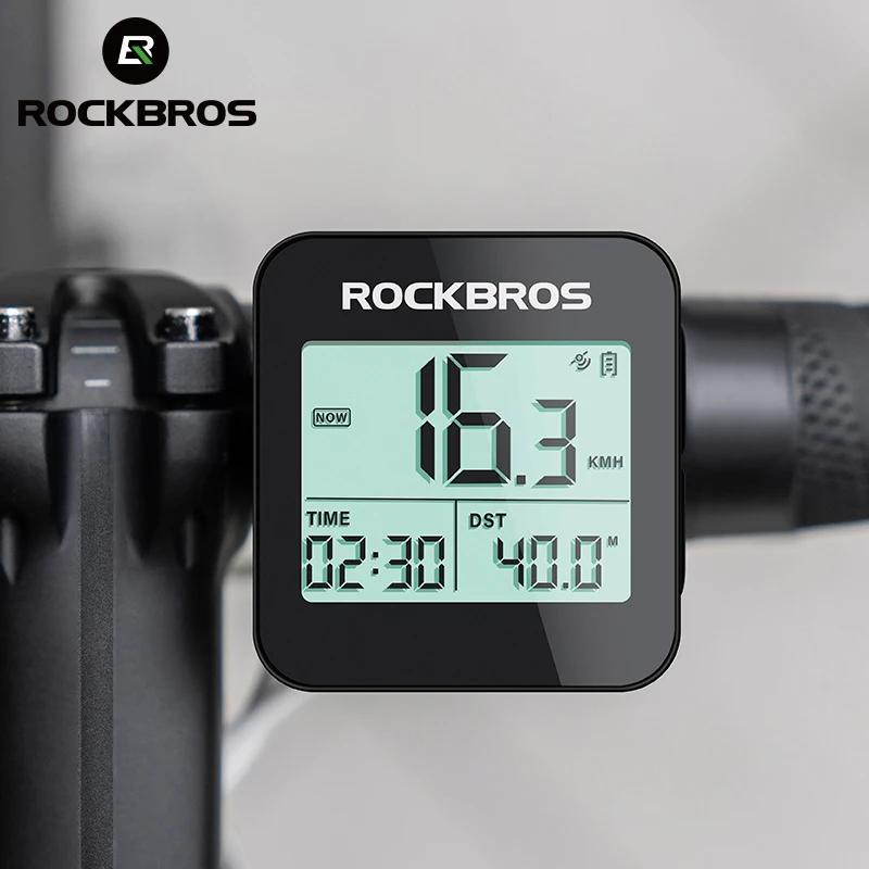 ROCKBROS ordinateur de vélo GPS compteur de vitesse vélo de route vtt étanche automatique chronomètr