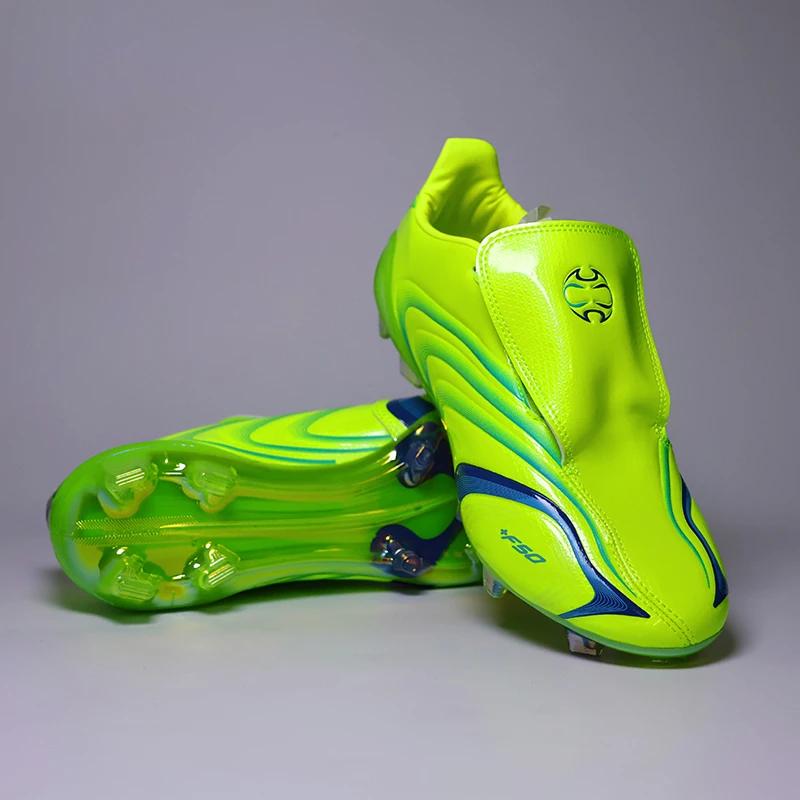 Chaussures de football professionnelles pour hommes F50, crampons antidérapants pour entraînement su
