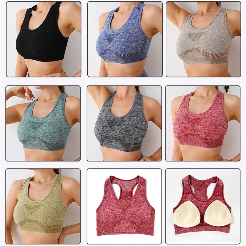 Ensemble de Yoga 2 pièces sans couture pour femmes, vêtements d'entraînement, de gymnastique, Fitnes