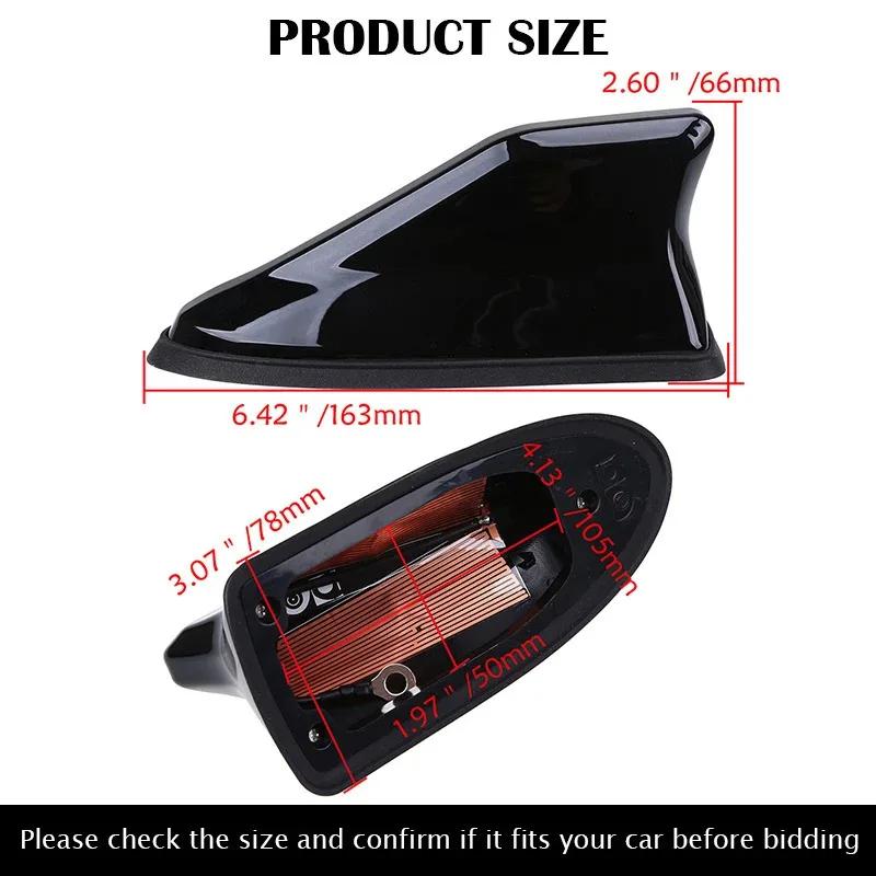 Aileron de toit de voiture étanche, antenne radio requin pour Mini Cooper, Suzuki Swift, Seat Ibiza,