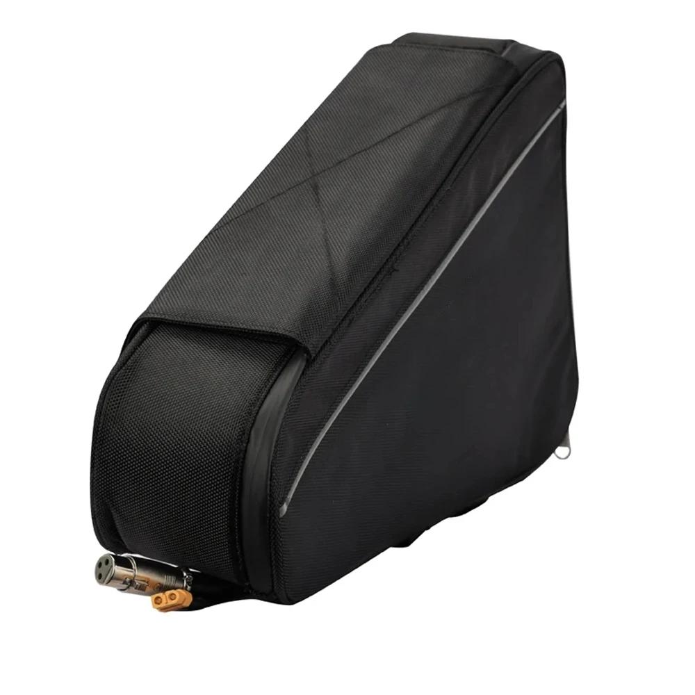 36V 48V 60V 72V E-BIKE vélo électrique Triangle batterie sac noir cadre de vélo Triangle sacs charge