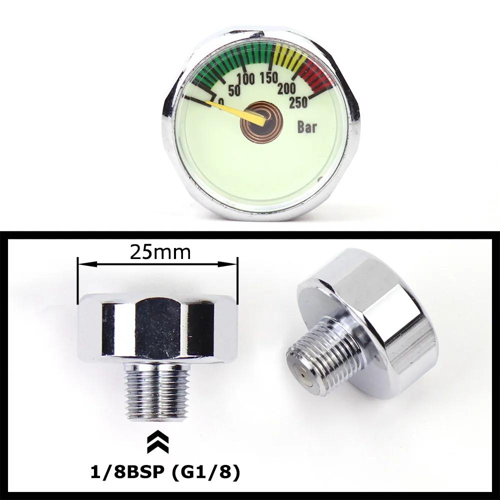 Manomètre de manomètre de mini manomètre d'air | Filetage 1/8BSP(G1/8) 1/8NPT M10 M8 | 30PSI 300