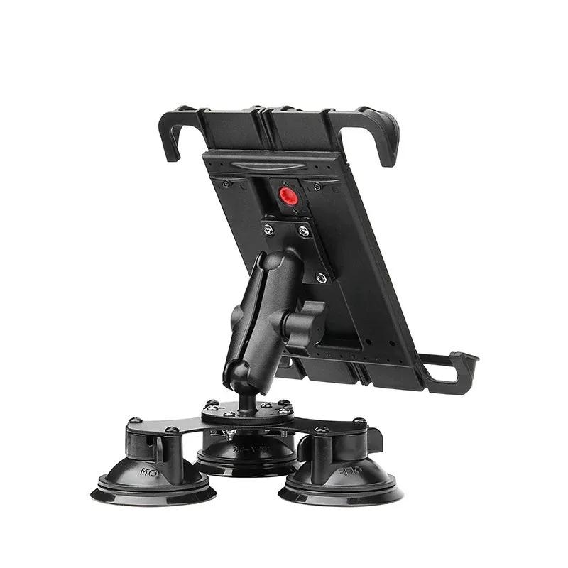 Rapduty-Support à ventouse avec tête sphérique de 1 pouce, support pour tablette et PC de grande tai