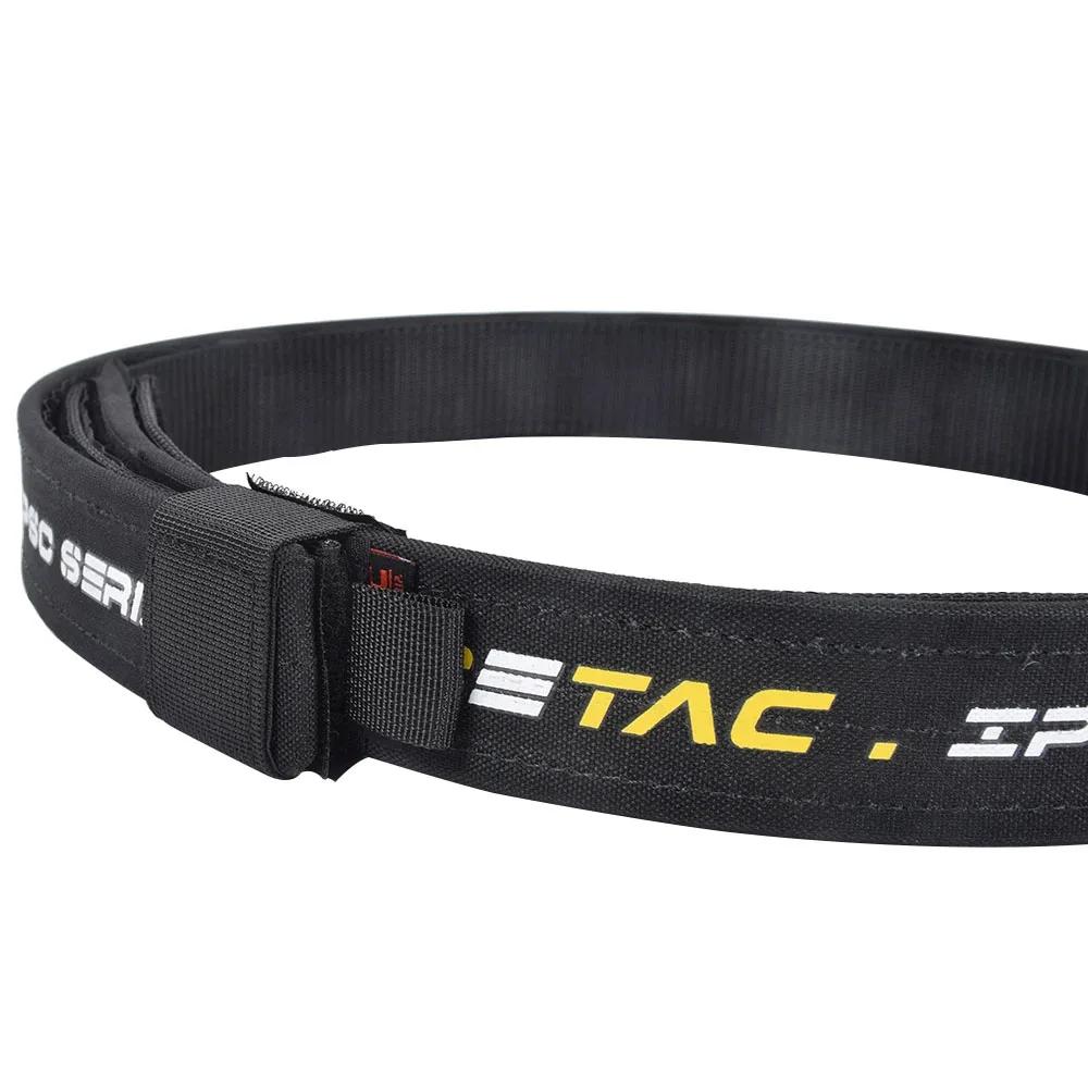 Ceinture tactique double couche IPSC IDPA, holster professionnel à dégagement rapide, ceinture de co