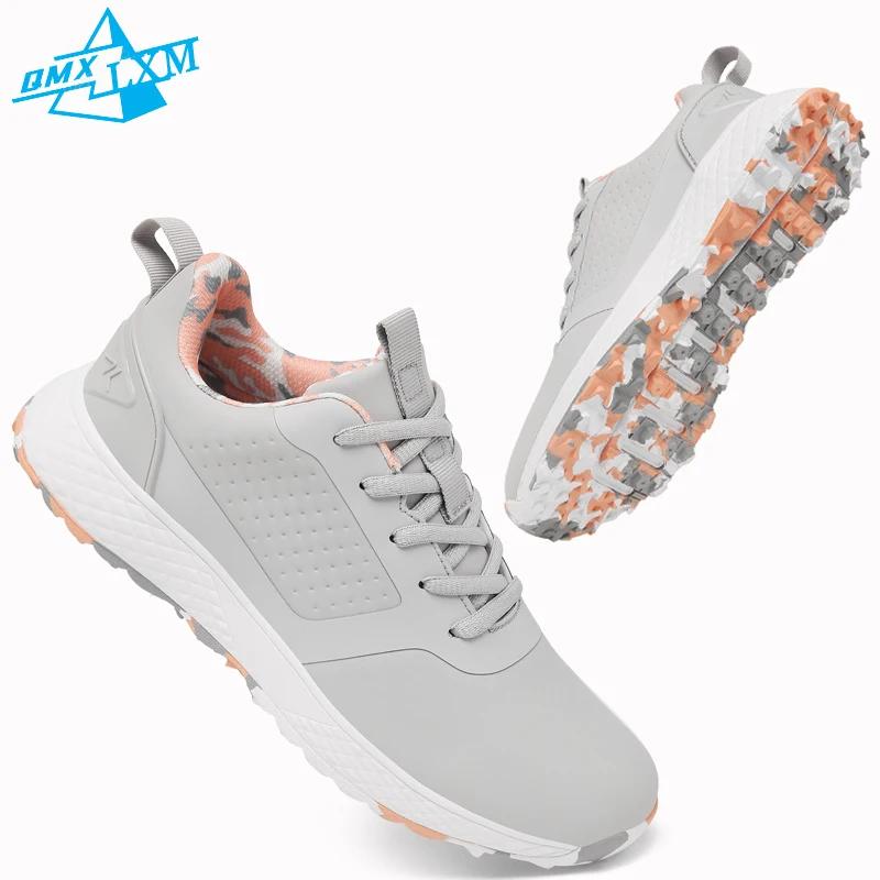 VeXingMing-Chaussures de golf sans crampons non alds pour femmes et hommes, baskets de sport profess