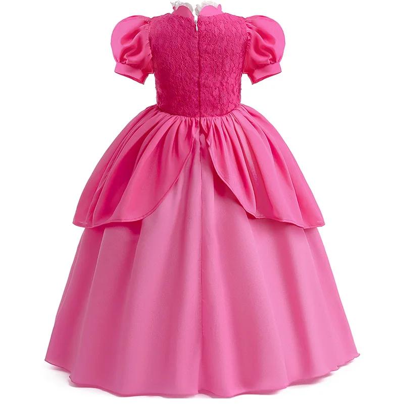 Robe de princesse pour filles, Costume de princesse Cosplay, robe de carnaval d'anniversaire pour en