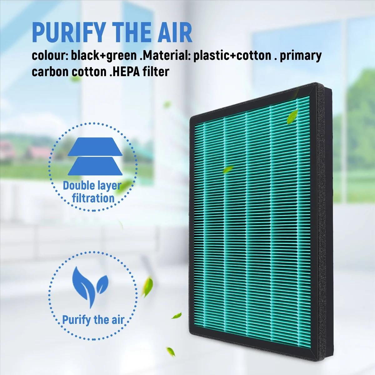 Filtre en fibre de carbone pour COorganites Purificateur d'air AP-1009CH AP-1008DH AP-1012GH AP-4072
