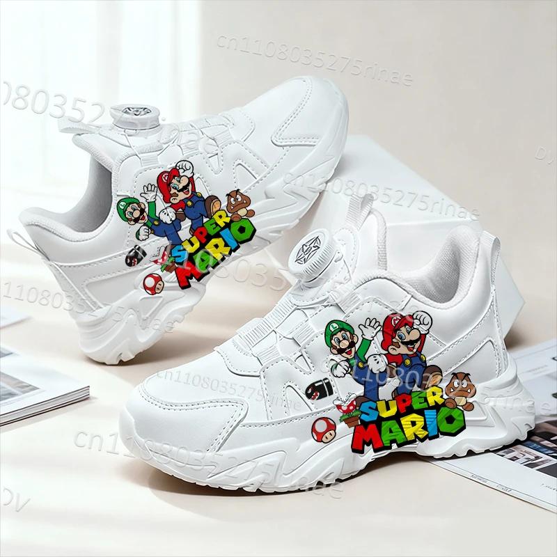 Chaussures pour enfants Mario 2026, best-seller, en cuir véritable, confortables, tendance, respiran