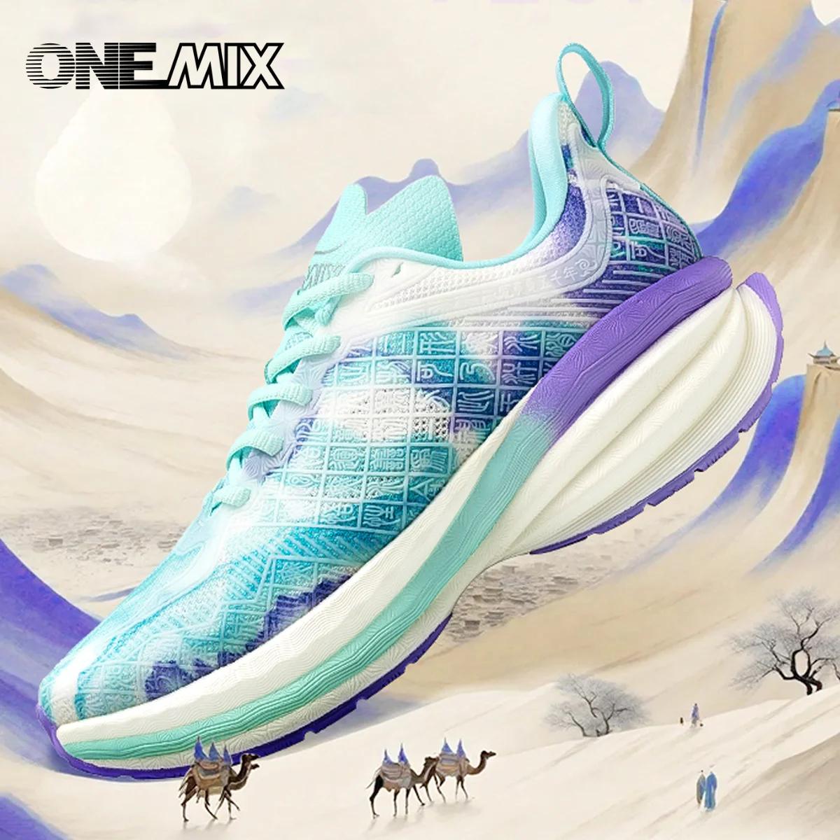 ONEMIX 2025 chaussures de sport chinoises nouvelles chaussures de course pour hommes absorbant les c