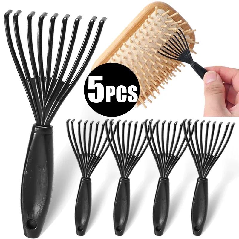 Mini nettoyeur de peigne en plastique, brosse à cheveux intégrée, épilateur, poignée domestique, bro