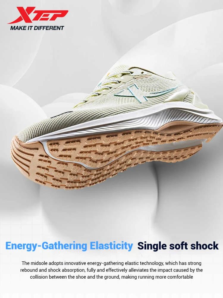 Chaussures de course Xtep Lingbu ET femme baskets sport professionnelles absorbant chocs printemps 2025