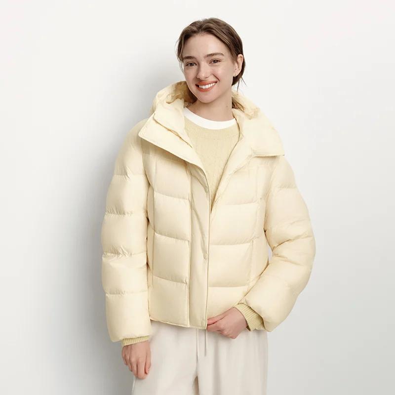 Semir doudoune femmes hiver vers le bas imperméable à l'huile résistant aux taches chauffer antistat