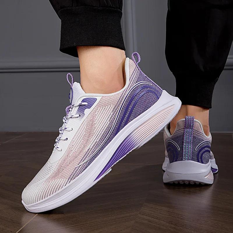 Chaussures de course décontractées pour femmes, maille antidérapante, respirantes, à la mode, pour l