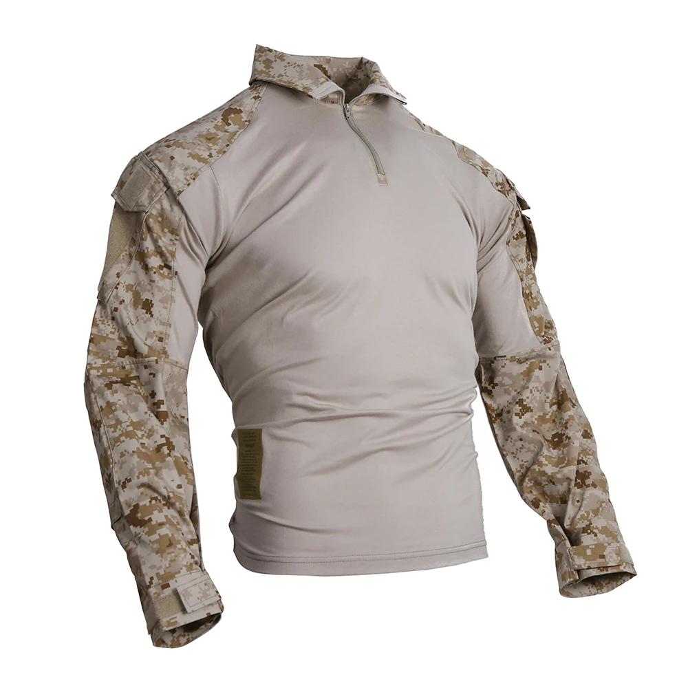 Emersongear tactique G3 chemises de Combat hommes Gen3 hauts camouflage T-Shirt à manches longues ch