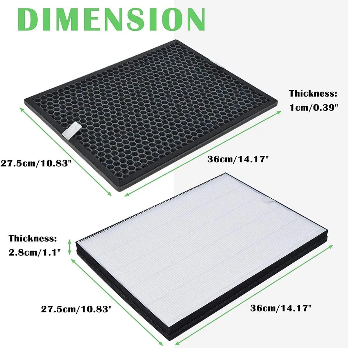 Filtre de rechange Hepa pour supporter ficateur d'air Philips, remplacement AC1214, AC2729, FY1413,