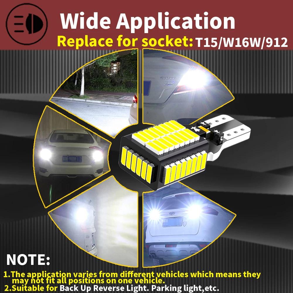 Feu de recul LED Blub W16W T15 921 Canbus, 2 pièces, pour BMW F12 F13 F06 E65 E66 E67 F01 F02 F03 F0