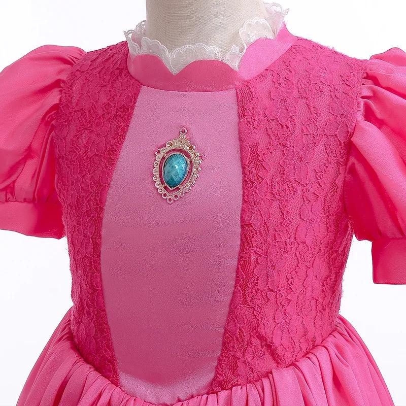 Robe de princesse pour filles, Costume de princesse Cosplay, robe de carnaval d'anniversaire pour en