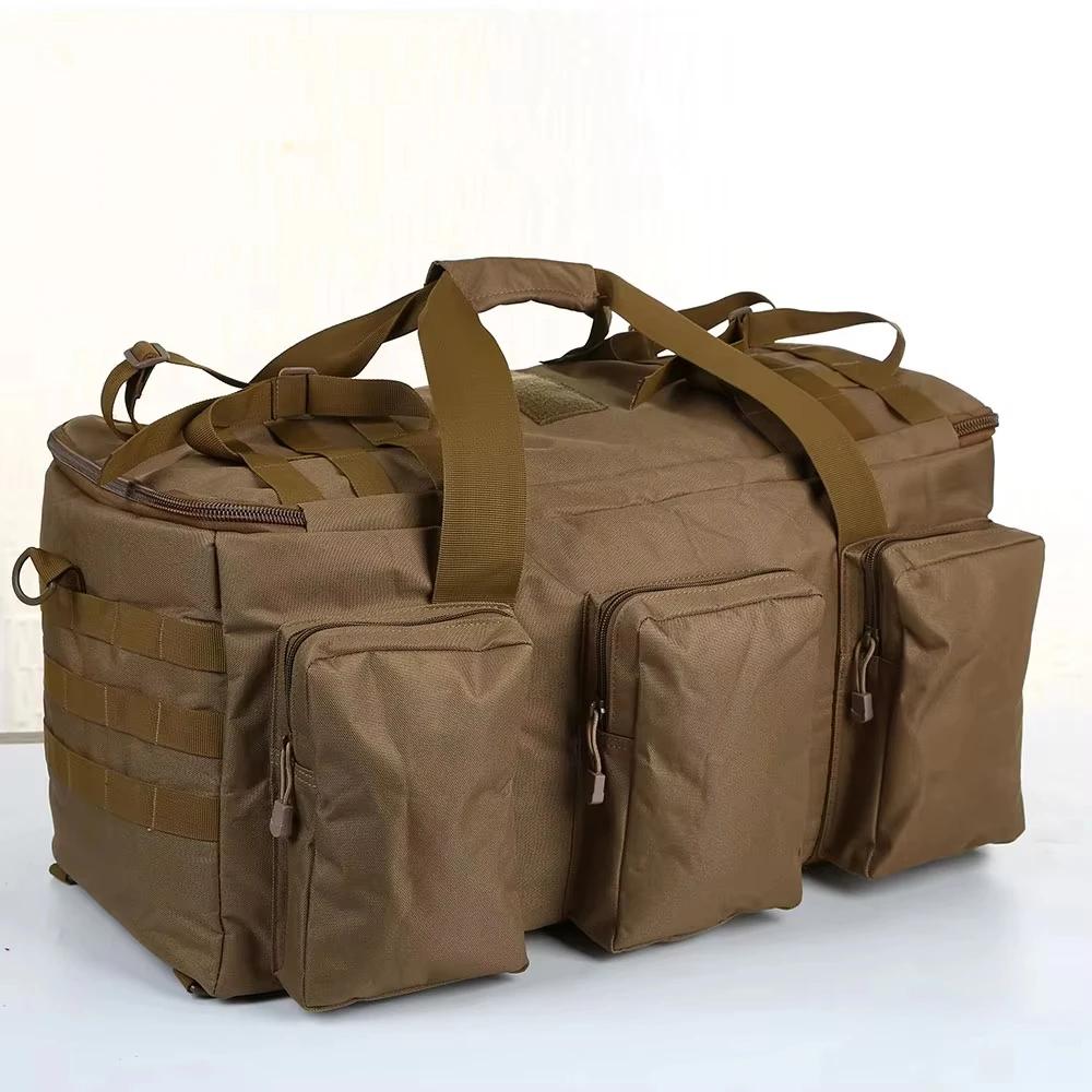 55L bagages sac polochon randonnée sacs de voyage tactique Camping sac à dos en plein air épaule sac