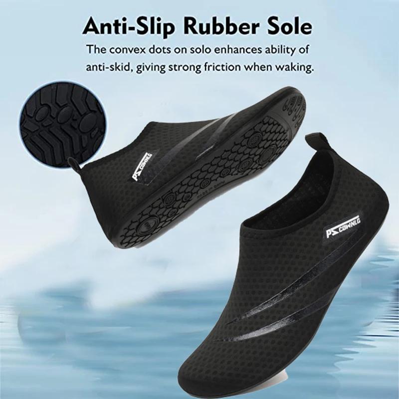 Chaussures antidérapantes Nisex pour natation et plage - Sandales unisexe été plongée