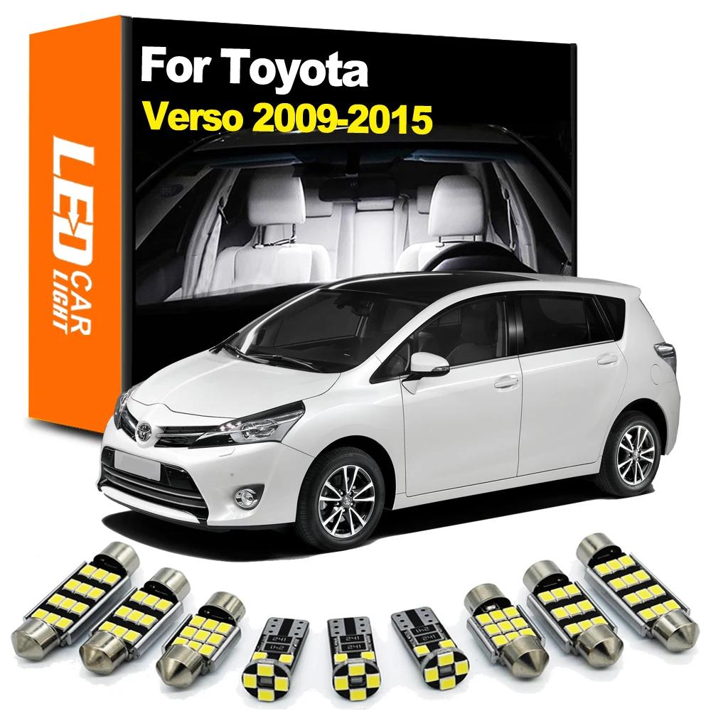 Zoomsee-Kit d'éclairage LED intérieur pour Toyota Verso, ampoule de véhicule Canbus, lecture de coff