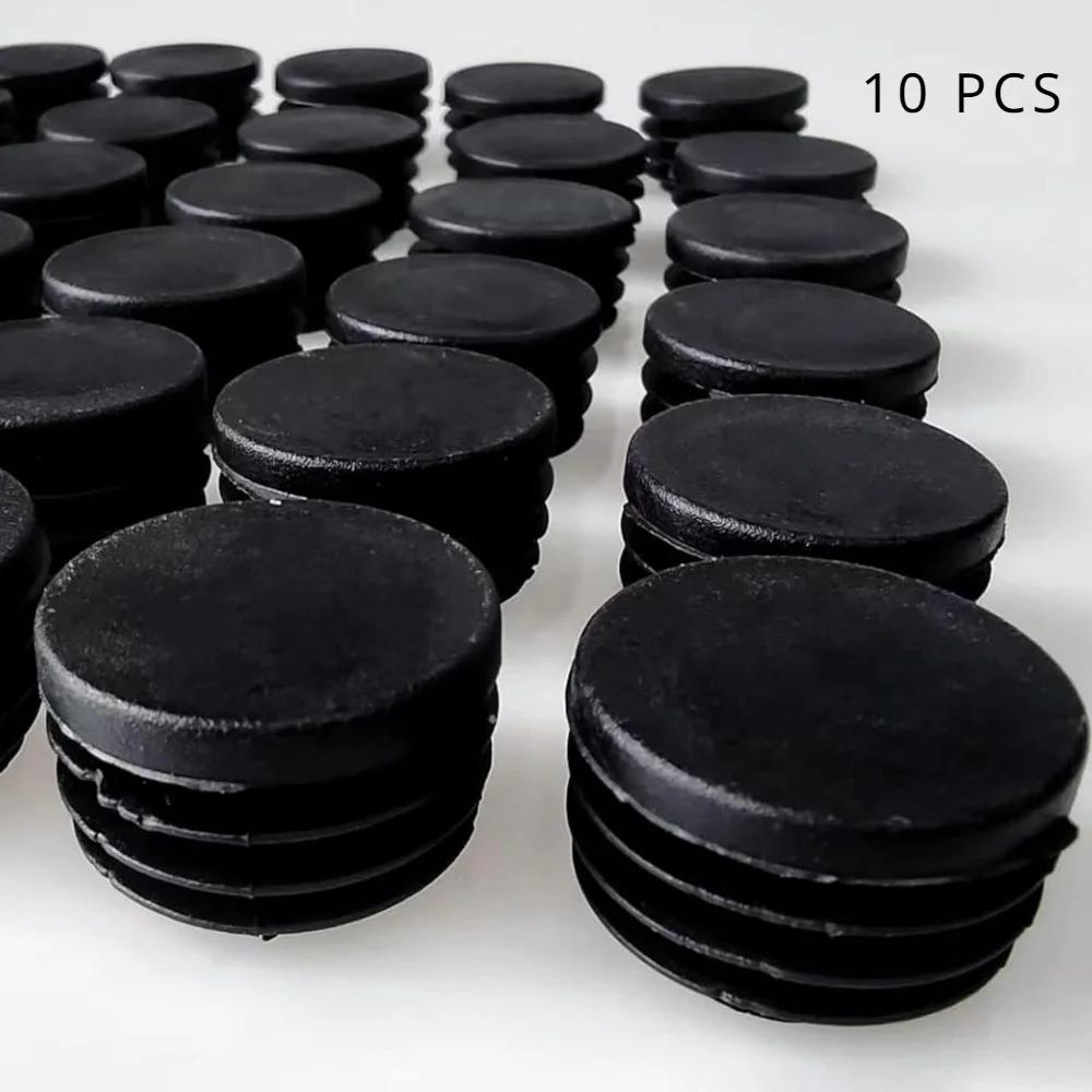 Bouchons de trou en plastique ronds, inserts pour tubes métalliques, bouchons de quincaillerie, clôt