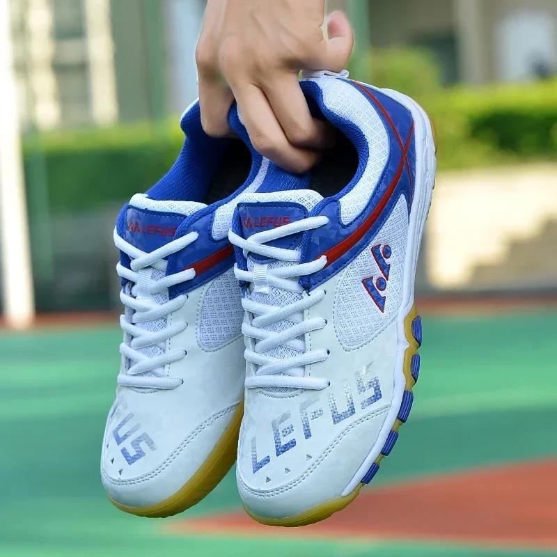 Chaussures de Tennis de Table professionnelles pour hommes, chaussures de Badminton, de compétition,