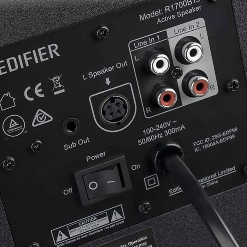 Système d'enceintes bibliothèque actives 2.0 Edifier R1700BTs, Bluetooth 5.0 aptX HD, enceintes HiFi