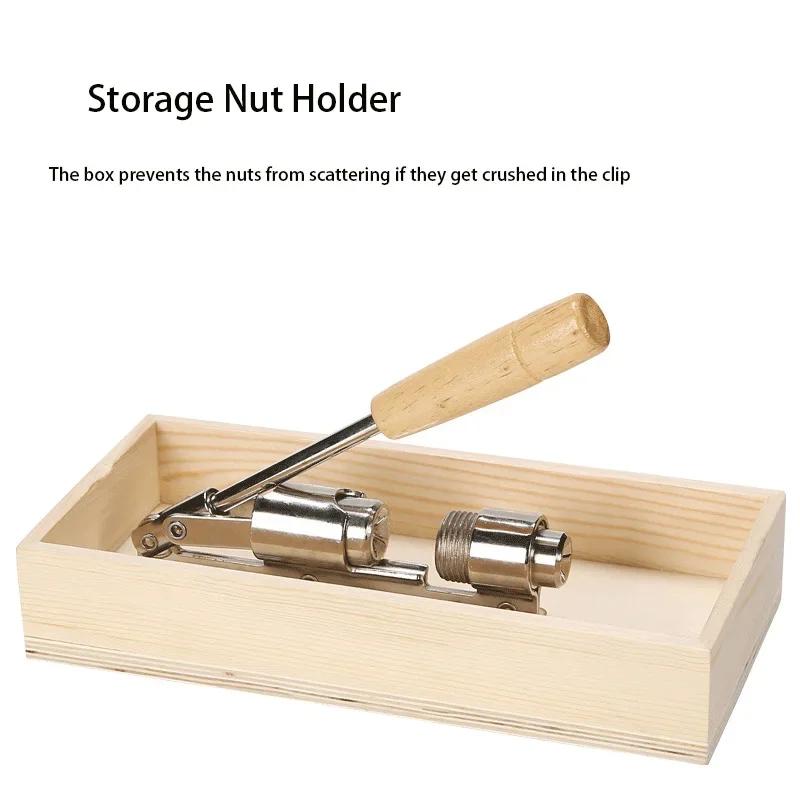 Casse-noisette multifonctionnelle en acier inoxydable, décortiqueur mécanique manuel Portable, ouvre