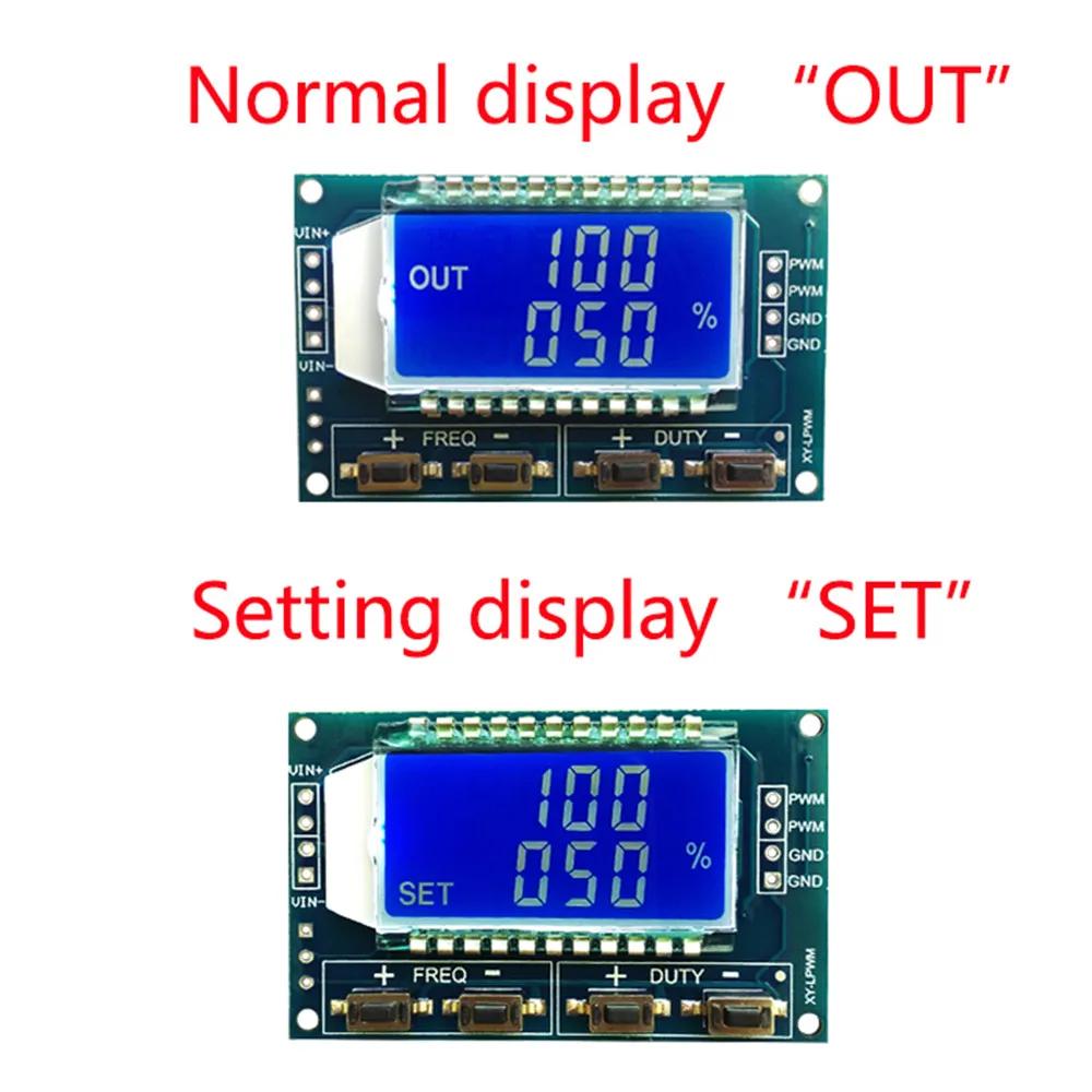 Générateur de Signal double Mode DC 3.3V-30V, 1 canal, 1Hz-150KHz, onde carrée, LCD, PWM, fréquence
