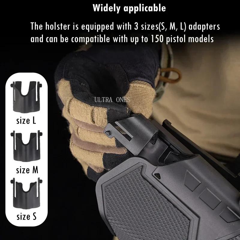 Étui universel pour pistolet X300U, lampe torche tactique, étui pour pistolet de chasse, jeu de guer