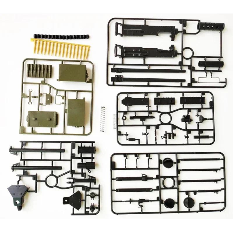 Mitrailleuse Browning 4D M2, modèle de simulation, arme militaire, jouet d'assemblage de l'armée amé