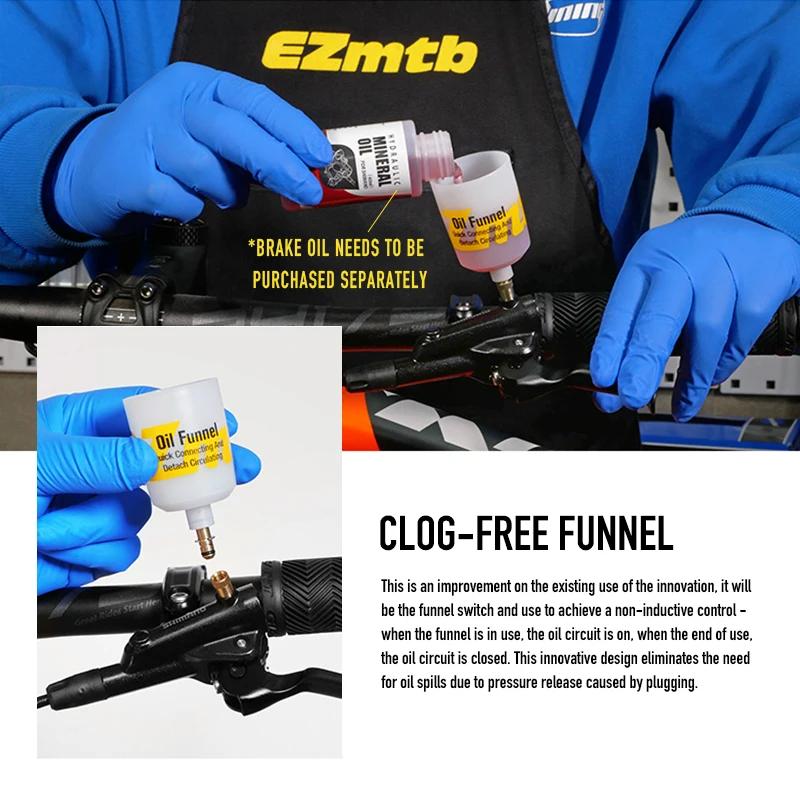 EZmtb – disque d'huile de frein à disque de vélo, changement d'huile et outil d'injection, entretien