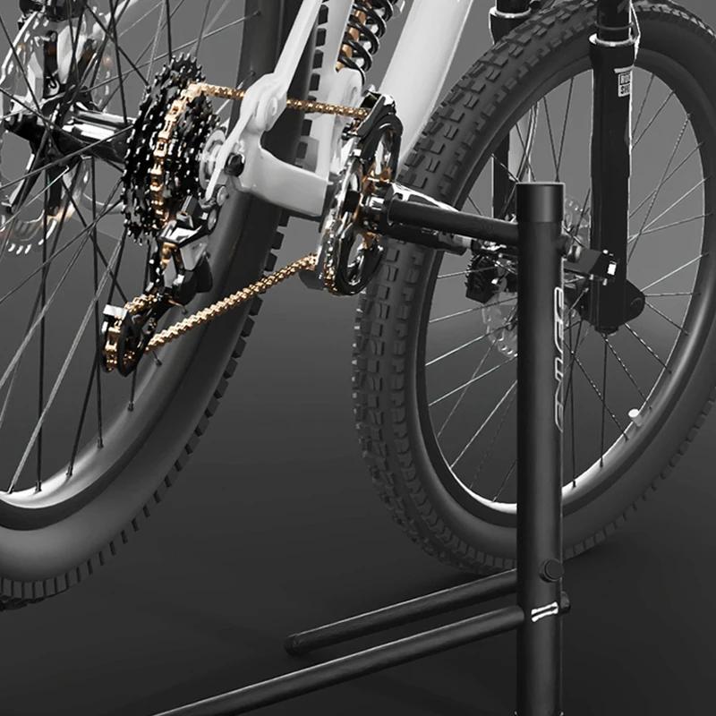 Enlee-Stationnement de vélo multifonctionnel en alliage d'aluminium T1, réglage fin pour les réparat