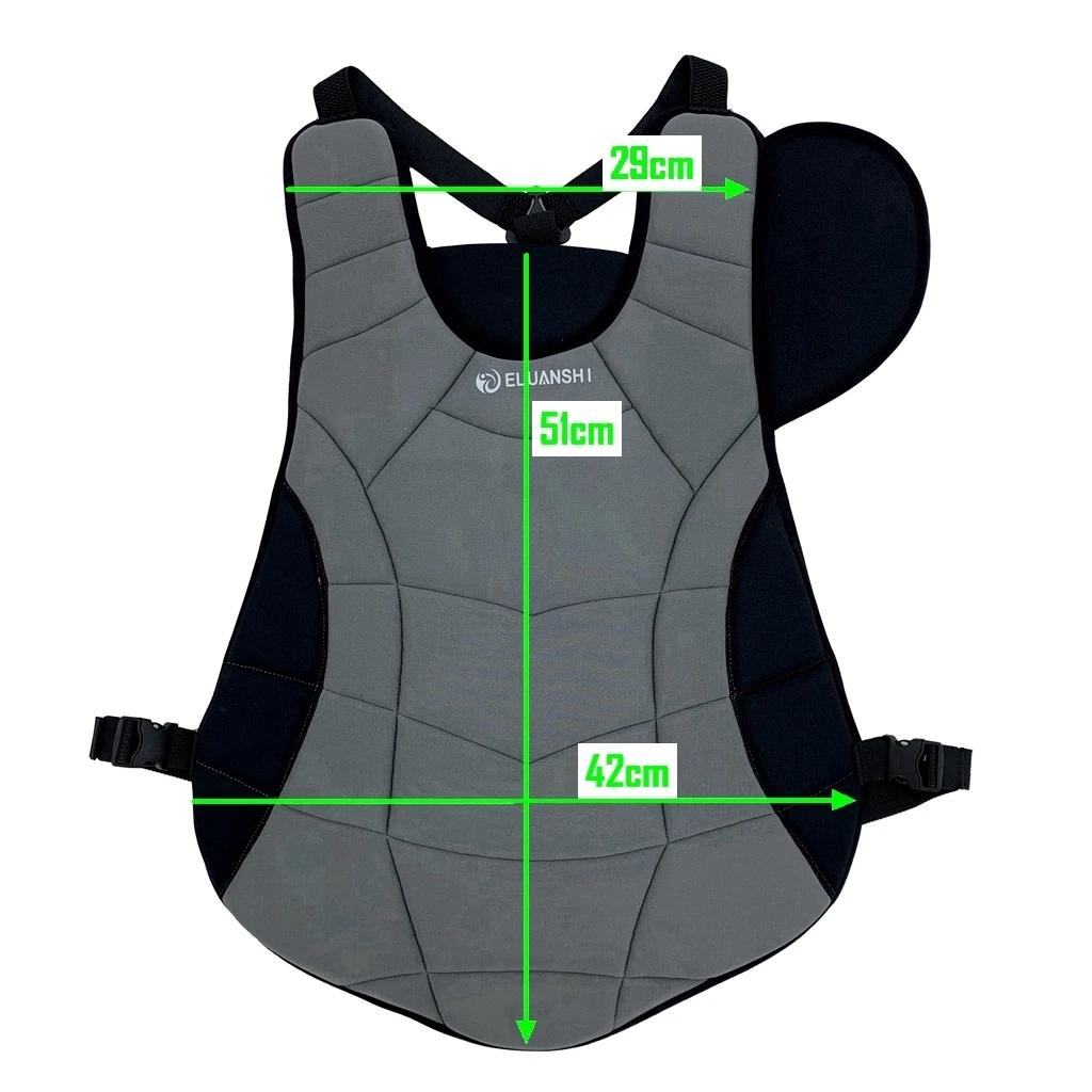 Softball – protection de poitrine, accessoires de base-ball, équipement de protection, receveur, cad