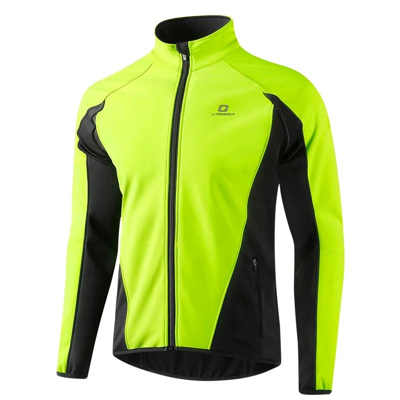 LAMEDA-Veste de cyclisme d'hiver pour homme, manteau thermique Smile, vêtements de vélo, coupe-vent,