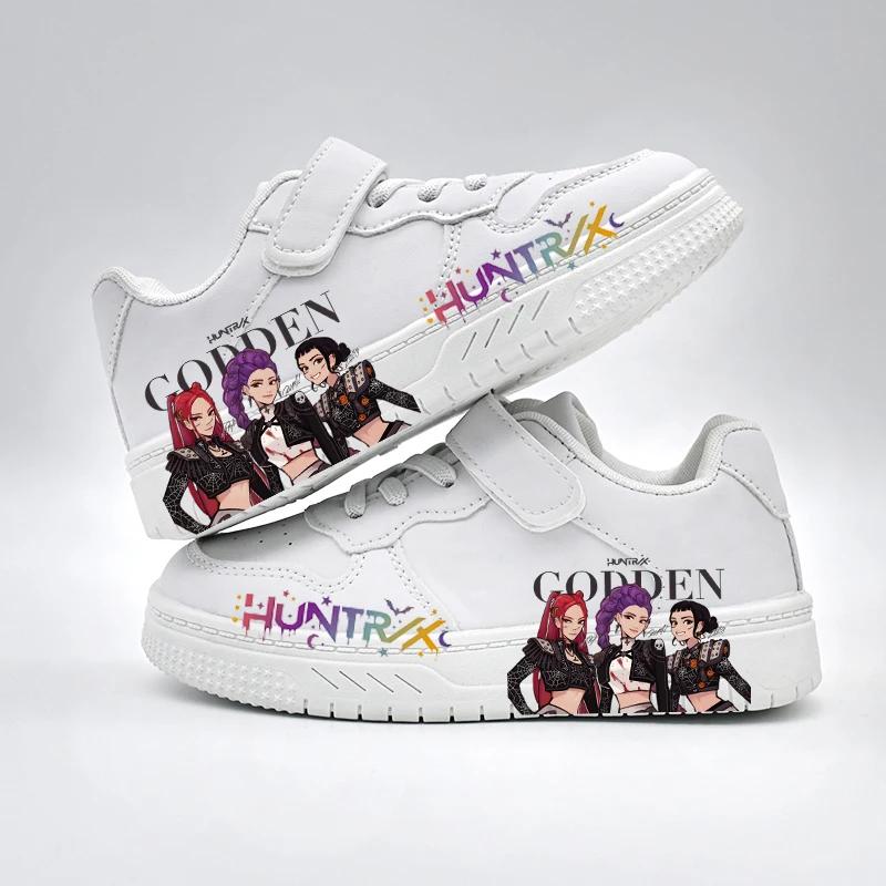 Chaussures décontractées pour enfants 2026, nouvelles baskets KPOP blanches pour garçons et filles,