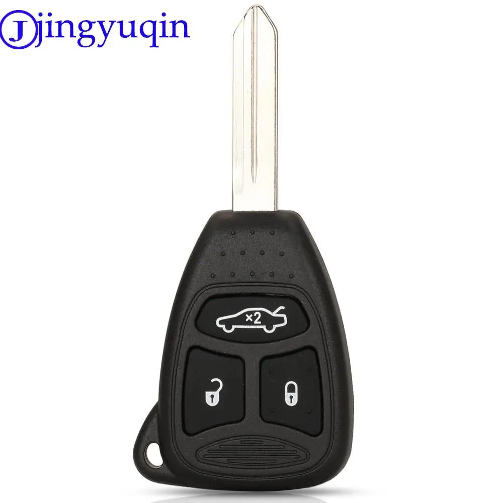 Jingyuqin KOBDT04A ID46 315/433 Mhz clé de voiture à distance pour Dodge RAM JEEP Commander boussole