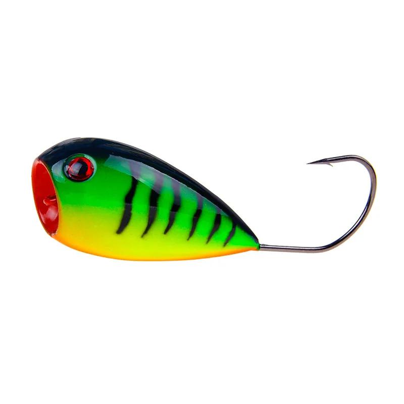 1 Pcs/lot Popper Leurre De Pêche CrankFish Appâts 8cm 13g Appâts Artificiels Croate OEUF Flottant Ap