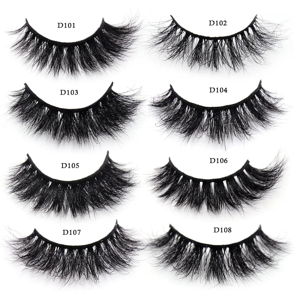 Faux cils de vison 3D avec escalade, faits à la main, bande complète, maquillage, moelleux, sans boî