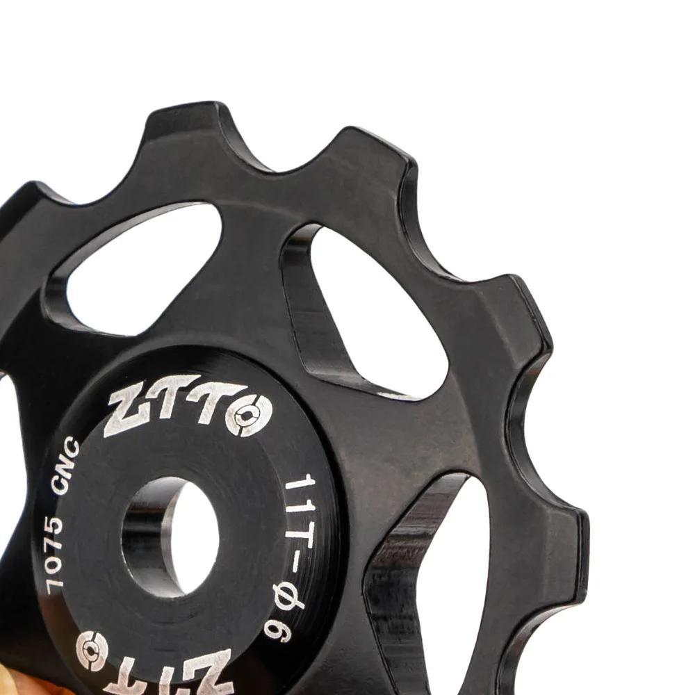 ZTTO – dérailleur arrière de vélo vtt, roue Jockey 11T 13T, poulie à roulement en acier AL7075 CNC,
