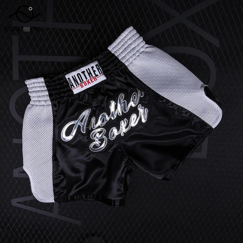 Short de boxe Muay Thai pour hommes et femmes, enfants, rose, entraînement, déclinaison, pantalon de