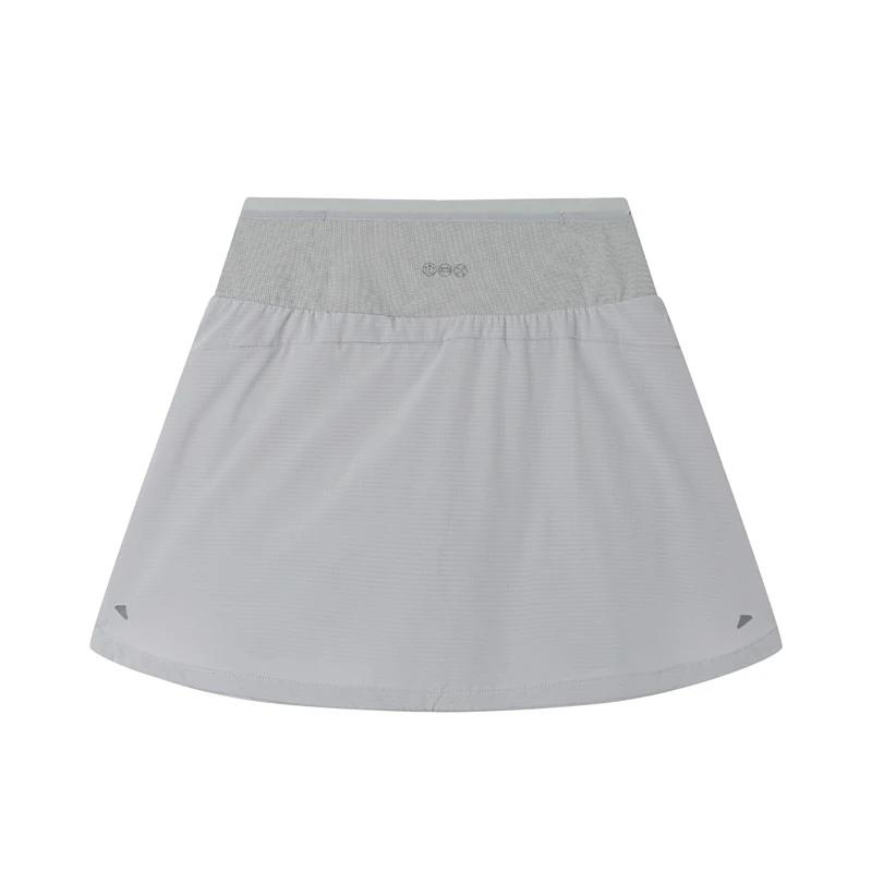 Li-Ning Jupes courtes de course pour femmes AT DRY Coupe régulière Confortables Respirantes Couleur