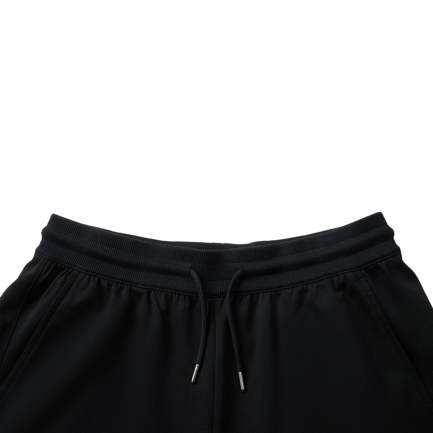 Li-Ning Short de sport pour hommes AT DRY FREEZE Coupe ample 54% coton 46% polyester Confortable LiN