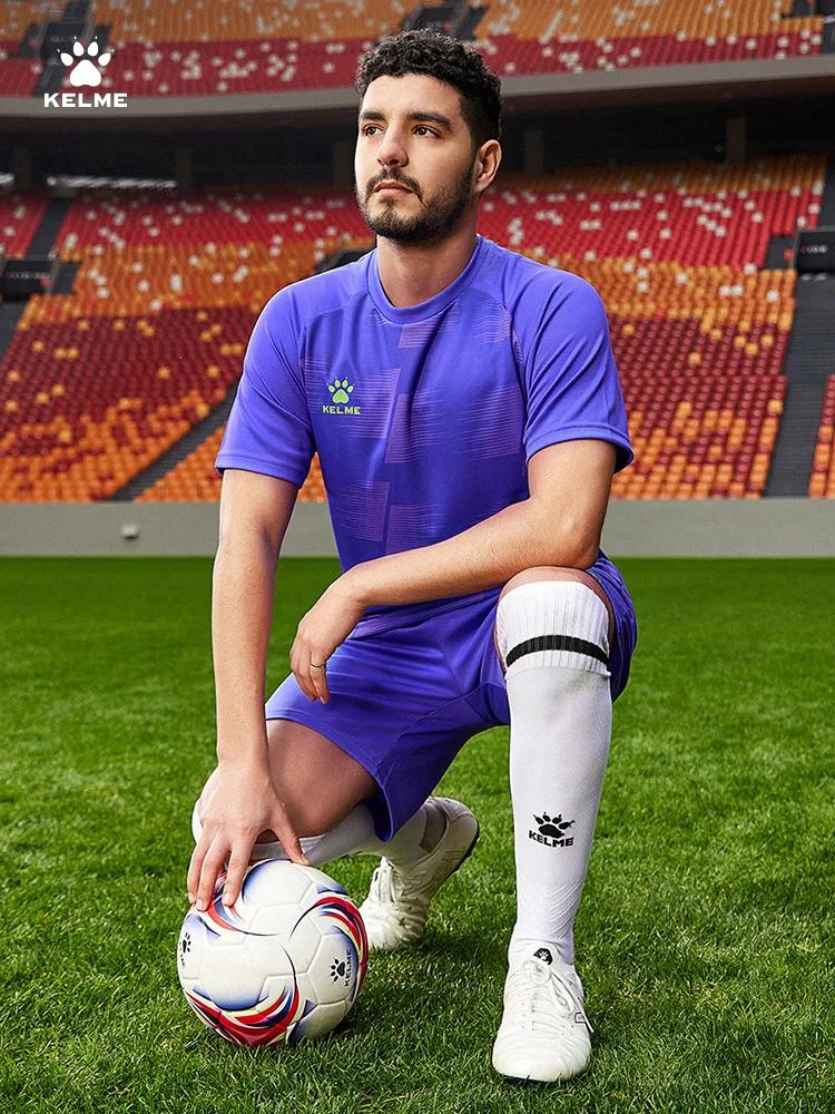 Kelme – ensemble de combinaison de Football personnalisée pour adultes, Short d'entraînement en plei