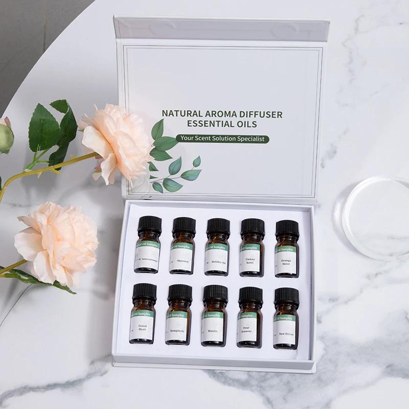 NAMSTE Coffrets d'échantillons d'huiles essentielles de différents types, série de parfums adaptés a