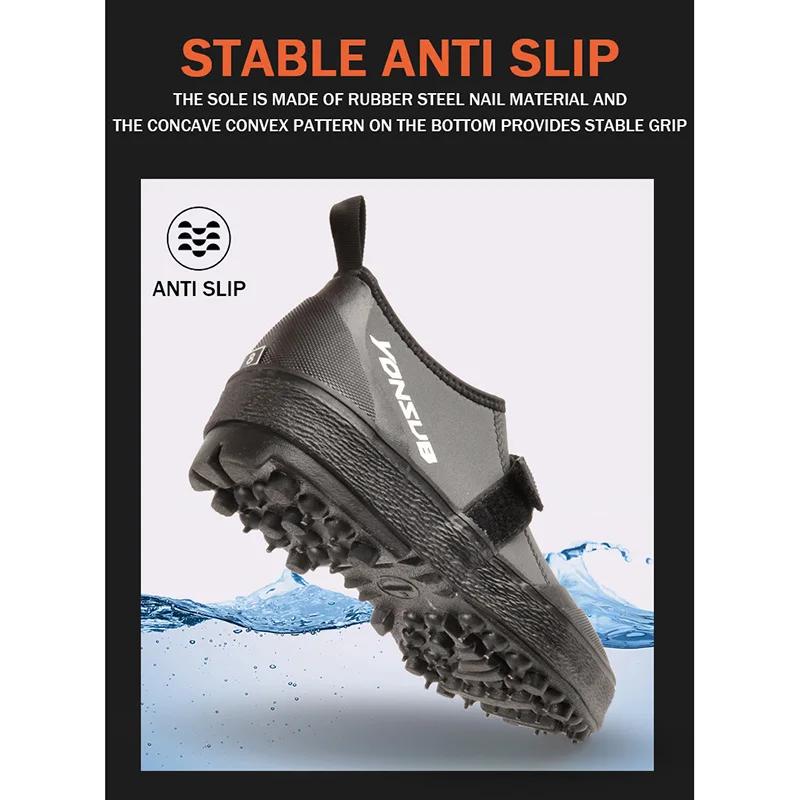 2025 YONSUB unisexe pêche sur roche garder au chaud récif chaussures d'escalade Pro mer chaussures d
