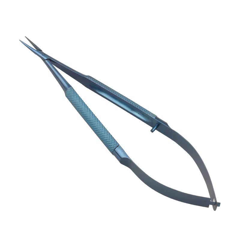 Ensemble d'instruments en alliage d'itanium de 12 cm, pince, porte-aiguille, ciseaux, instruments op